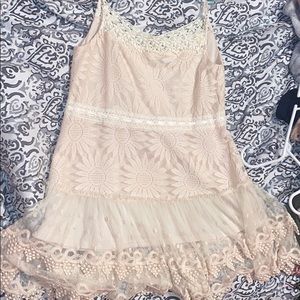 A cute Ryu sunflower beach dress